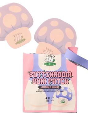 Buttshroom Bum Patch - Pink & Lavender Smoothing Patch